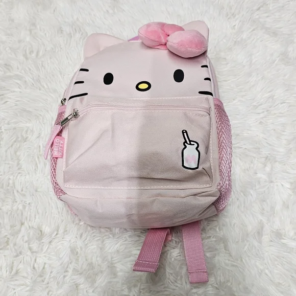 Hello Kitty Blush Pink Kids Backpack - Picture 4 of 8